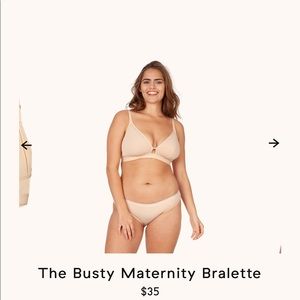 Two Lively busty maternity bralettes